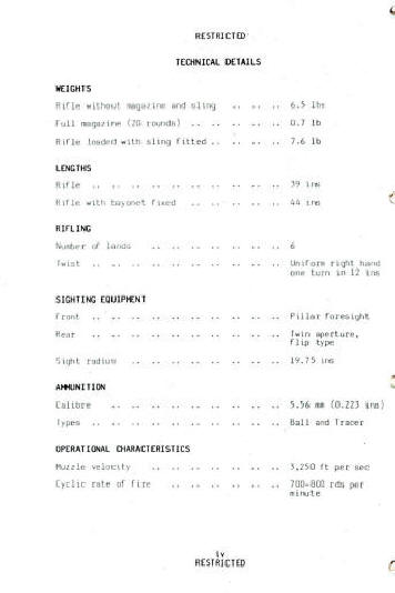 Armalite, M16 Infantry training pamphlet-4