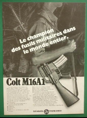 French Colt M16A1 ad