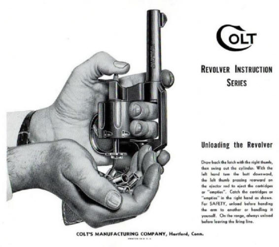 Colt revolver instruction series