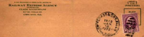 Railway Express Agency 1938 cover