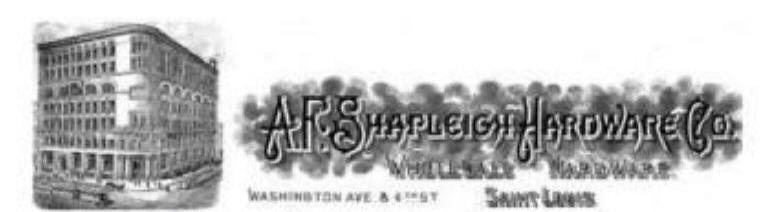 Shapleigh Hardware Co. bill heading
