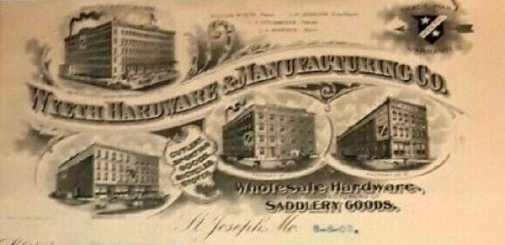 Wyeth Hardware & Mfg. Company bill head