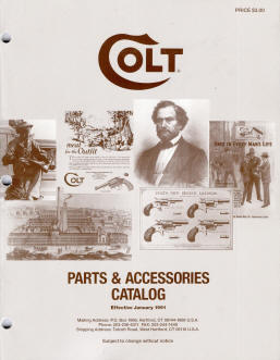 1991 Colt parts and accessories catalog cover