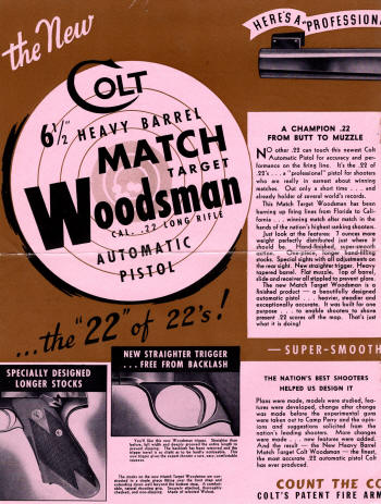 Colt woodsman ad