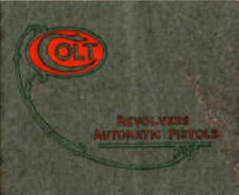 Colt 1910 catalog cover