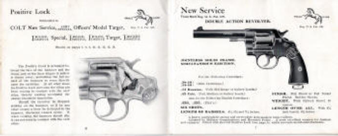 Colt 1910 New Service revolver