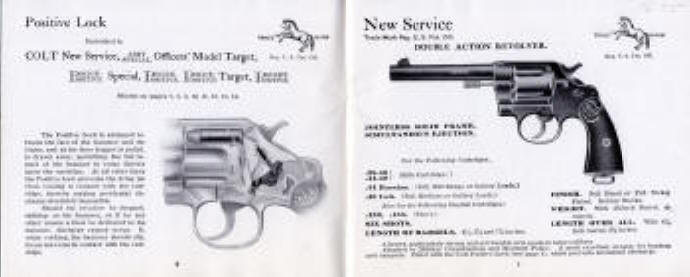 Colt New Service revolver