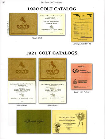 Ogle's 1920 colt catalogs