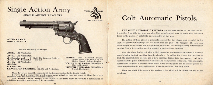 Colt 1922 A-64-2D Single action army