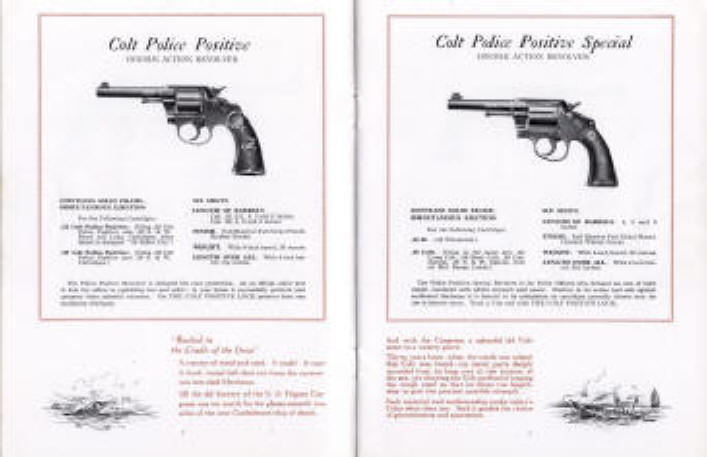 Colt 1924 police positve and police positive special