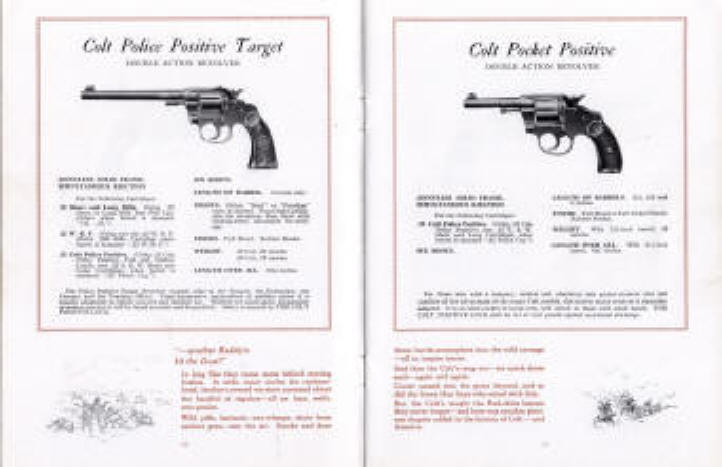 Colt 1924 police positive target and police positive