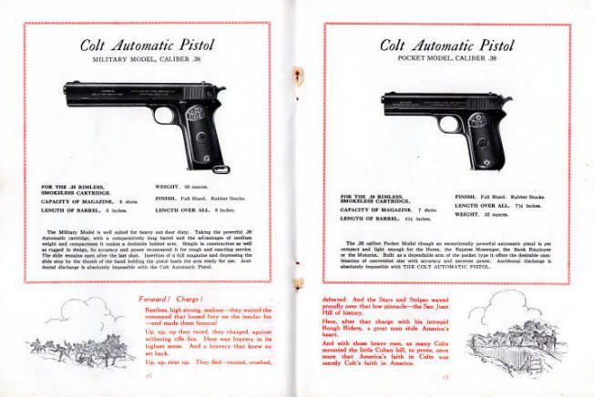 1927 governemtn and military model automatic pistols
