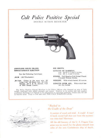 1927 revolver: pocket positive special