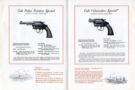 Colt 1928 revolvers: police positive special and detective speical