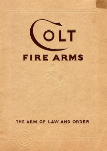 Colt Fire Arms Jan. 1932 Catalog