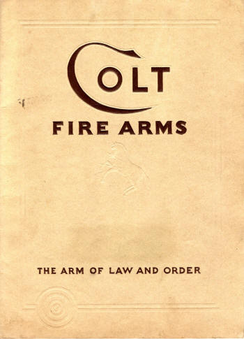 Colt 1932 (July) catalog cover