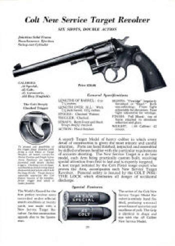 Wanted: 1930's Colt New Serviced Model Target pistol