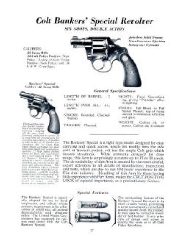 1941 revolver: bankers special