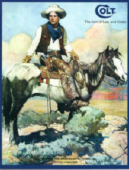 Colt 2003 catalog second printing with a blue border
