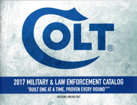 Colt 2017 military and LE catalog
