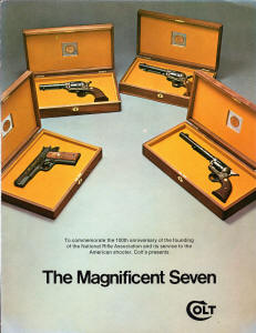 Colt 1971 ad, one of three