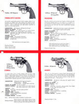 Colt 1957 Revolvers and Automatic Pistols Catalog panel 3