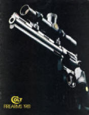 Colt Firearms Catalog 1981