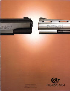 Colt 1984 catalog