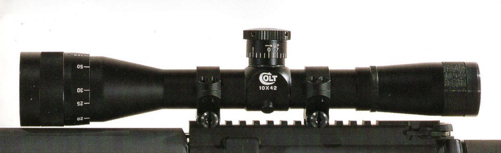 1997 Colt: MT851 20" 7.62x39 Flattop with optics