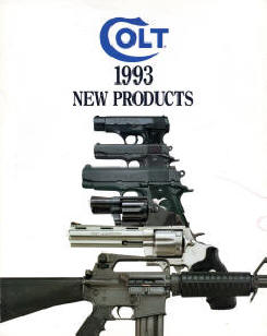 1993 Colt catalog: New, Sporter lightweight 7.62x39mm rifle