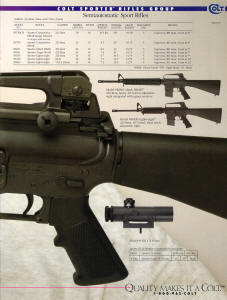 Colt R6601 Match HBAR long forearm