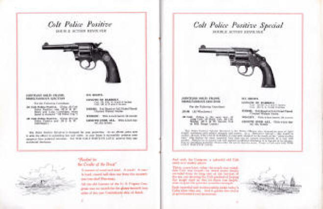 1927 police psositive and police positive special revolvers