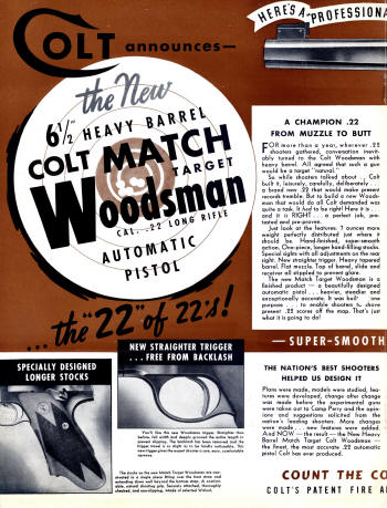 Colt Revolvers and Automatic Pistols Illustrated Price List Sept. 1938 ad