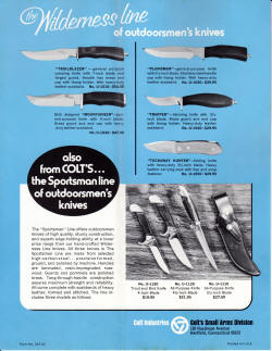 Colt knife ad