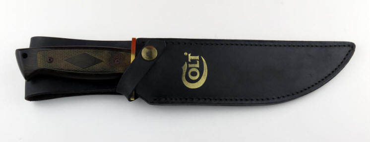 Colt CT-1-LTD Bowie Knife c. 1993 knife in sheath