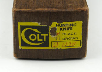 U1130 knife box label