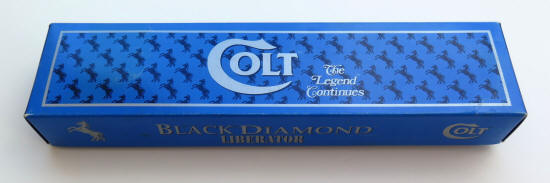 1995 Colt  CT-8 fixed blade knife box