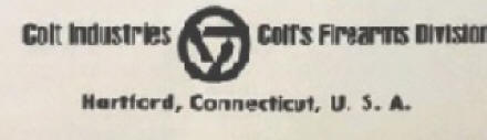 'Colt Industries' 1964 -1