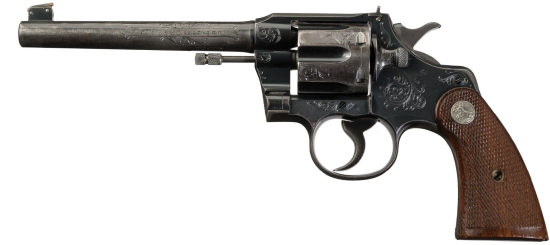 Tex Winchester's 1931 Colt revolver from the RIA auction listing