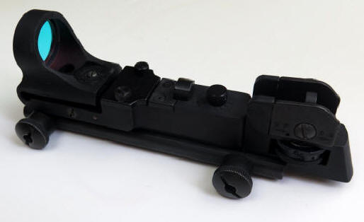 Colt C-More Tactical Red Dot Sight with A2 style rear sight-2