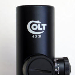 2000 Colt 4 x 21 Model D RFI scope 'Colt' label