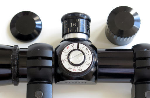 turrets with caps removed
