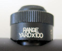 Colt AR-15 4x20 scope control knob