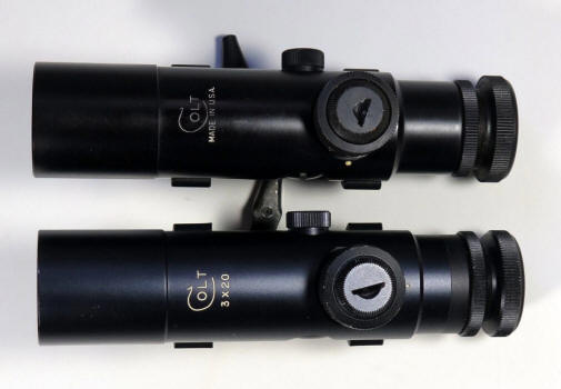 Upper: Made by Realist   Lower: Made by Tasco