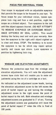 1967 corrrect Colt Industries paperwork instructions page 2