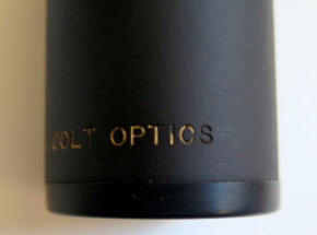 word 'optic' on scope