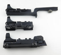 Three variations of the Colt Optics (C-more) red dot sights-1