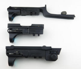 Three variations of the Colt Optics (C-more) red dot sights-3