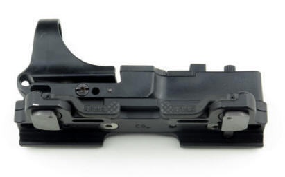 Colt Optics (C-More) red dot sight without rear A2 sight left side