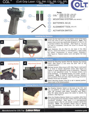 Instruction sheet in original box -1